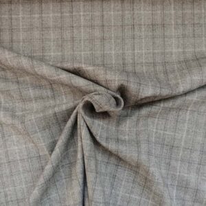 Fresco lana scozzese grigio