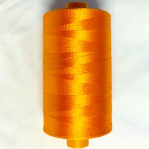 Rocchetta di filo viscosa di colore arancione - Filo 40