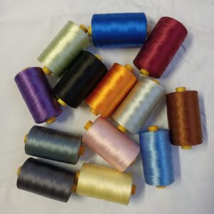 Stock n.13 rocchette di filo viscosa di colori vari - Filo 40