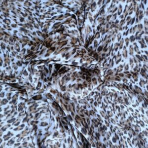 Lycra leggera stampa maculata