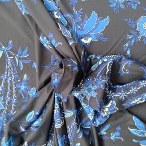 Lycra leggera con stampa floreale